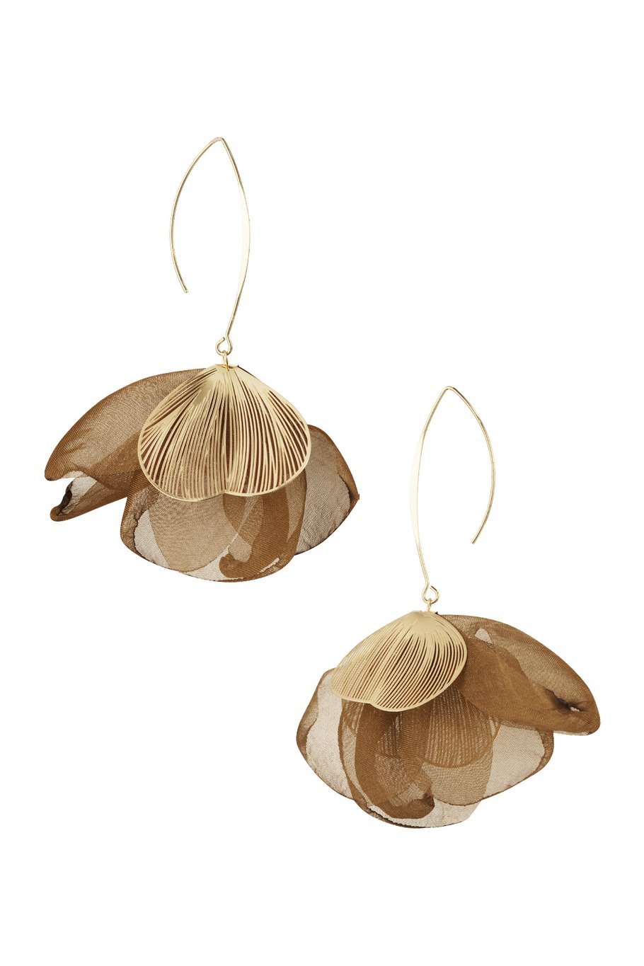 Charming flower oorbellen