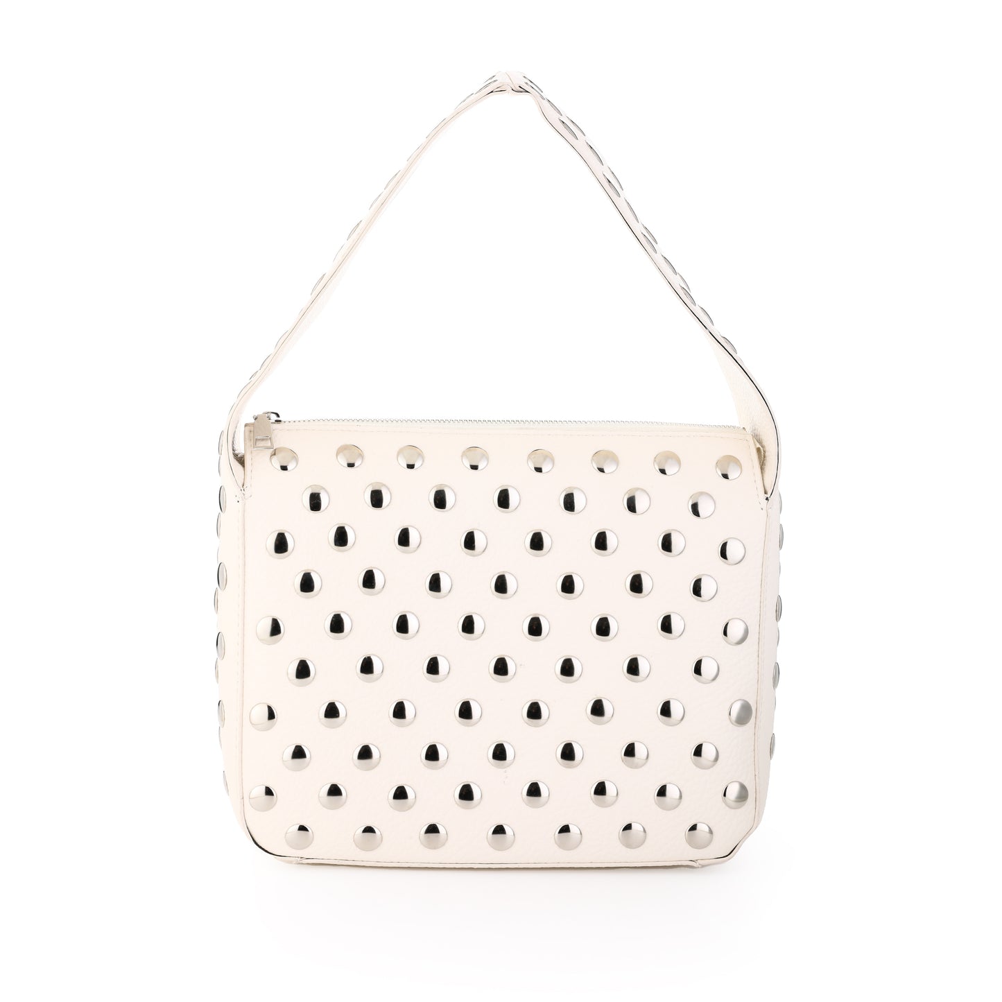Handtas/schoudertas met studs PU