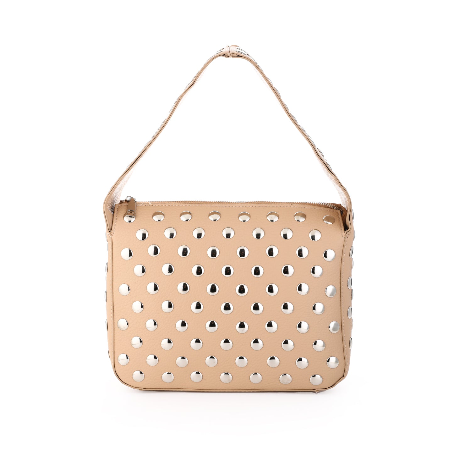 Handtas/schoudertas met studs PU
