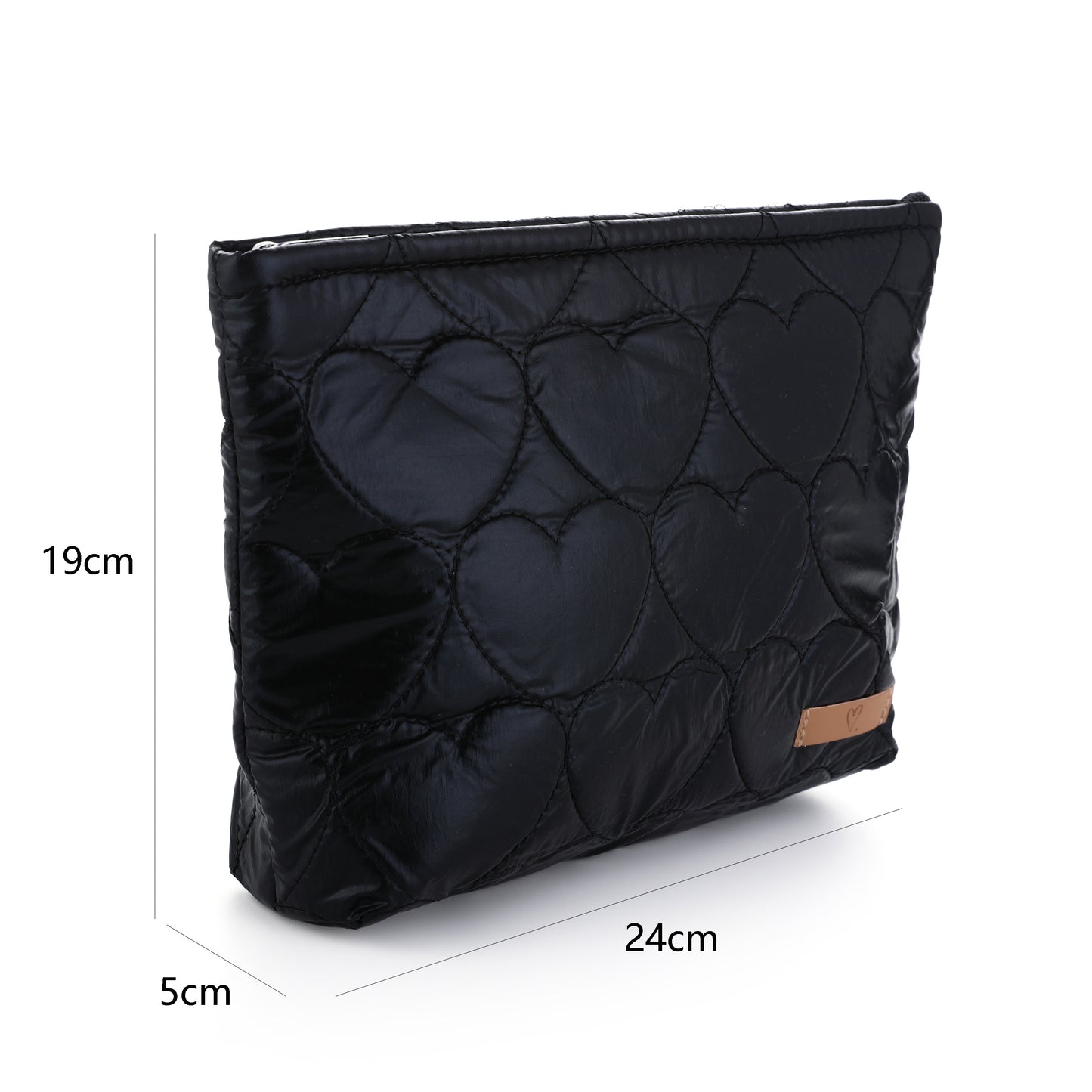 Make-up tas metallic