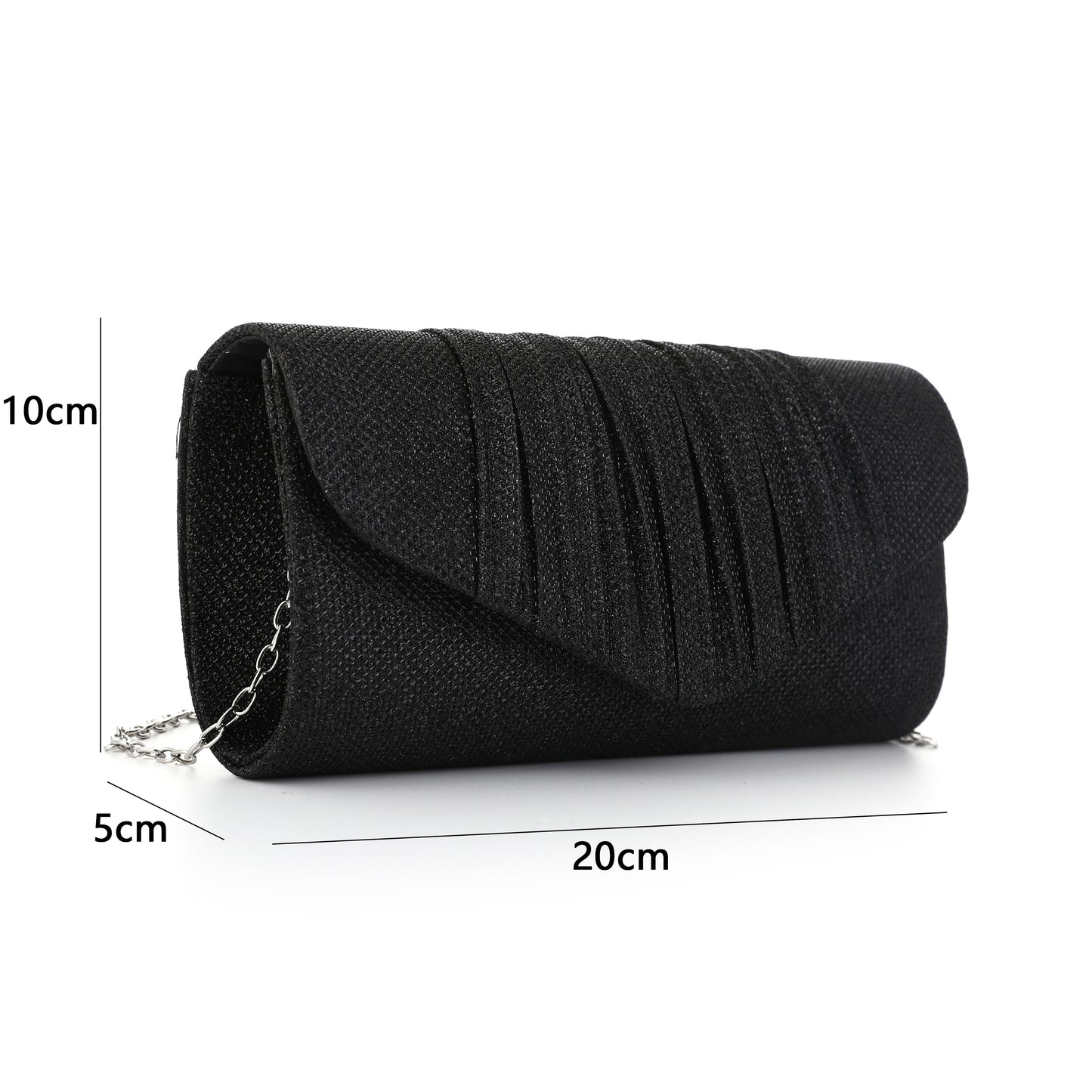 Schoudertas/clutch sparkling