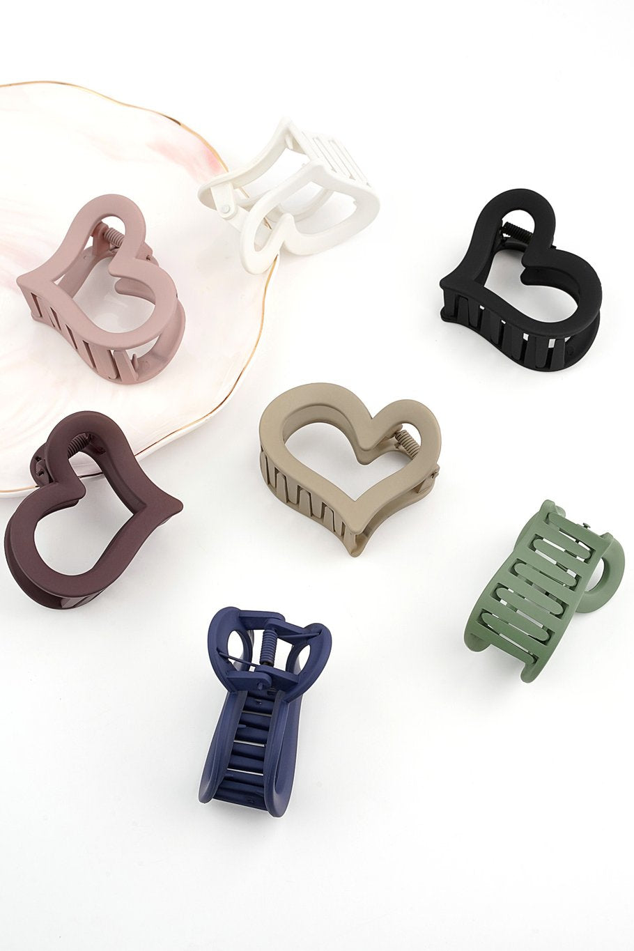 Haarclip hart