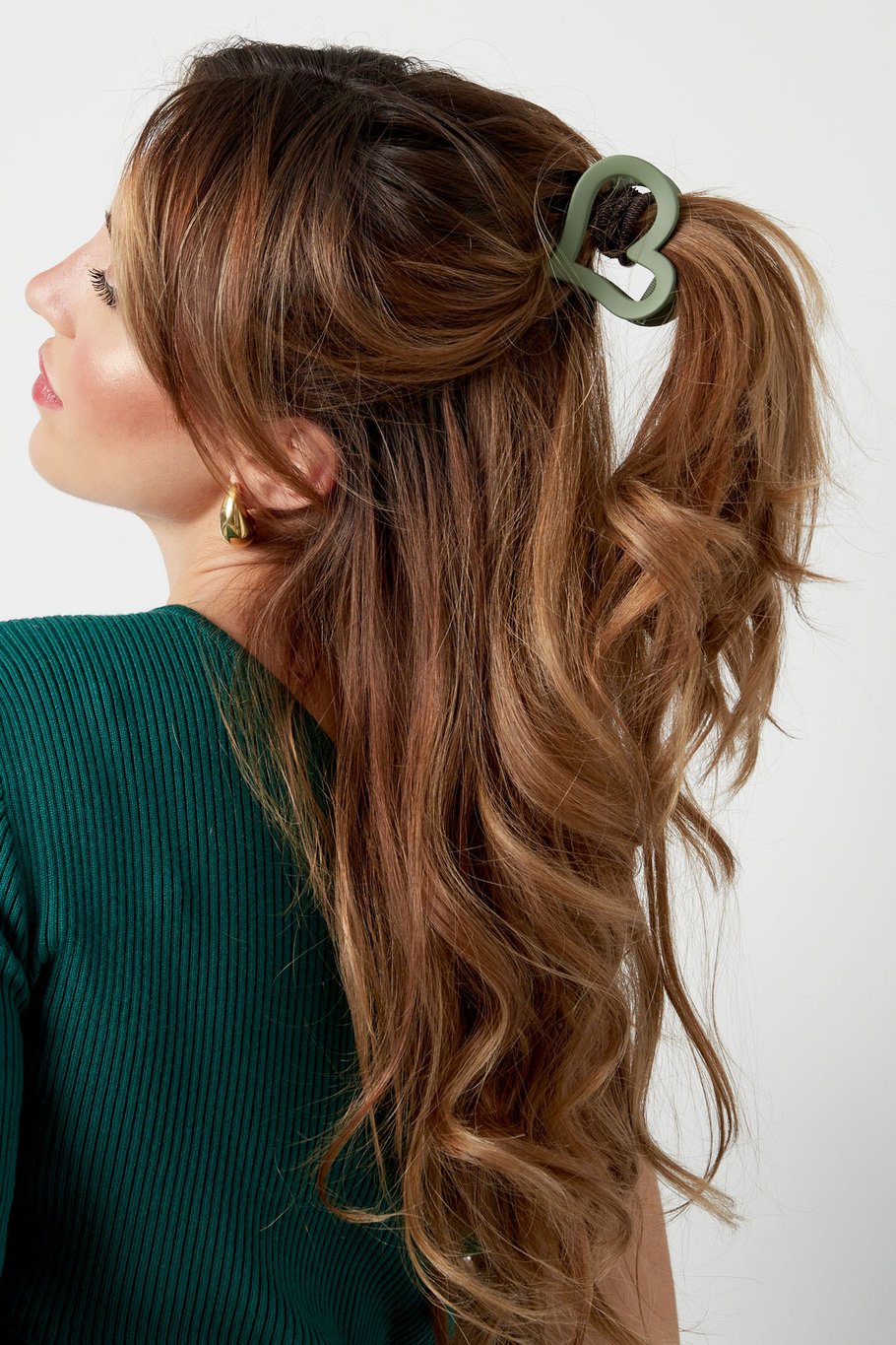 Haarclip hart