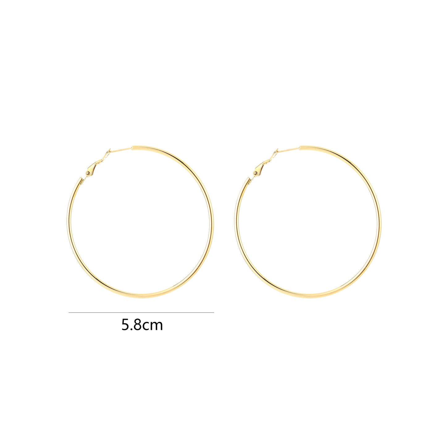Oorbellen ringen stainless steel en nikkelvrij