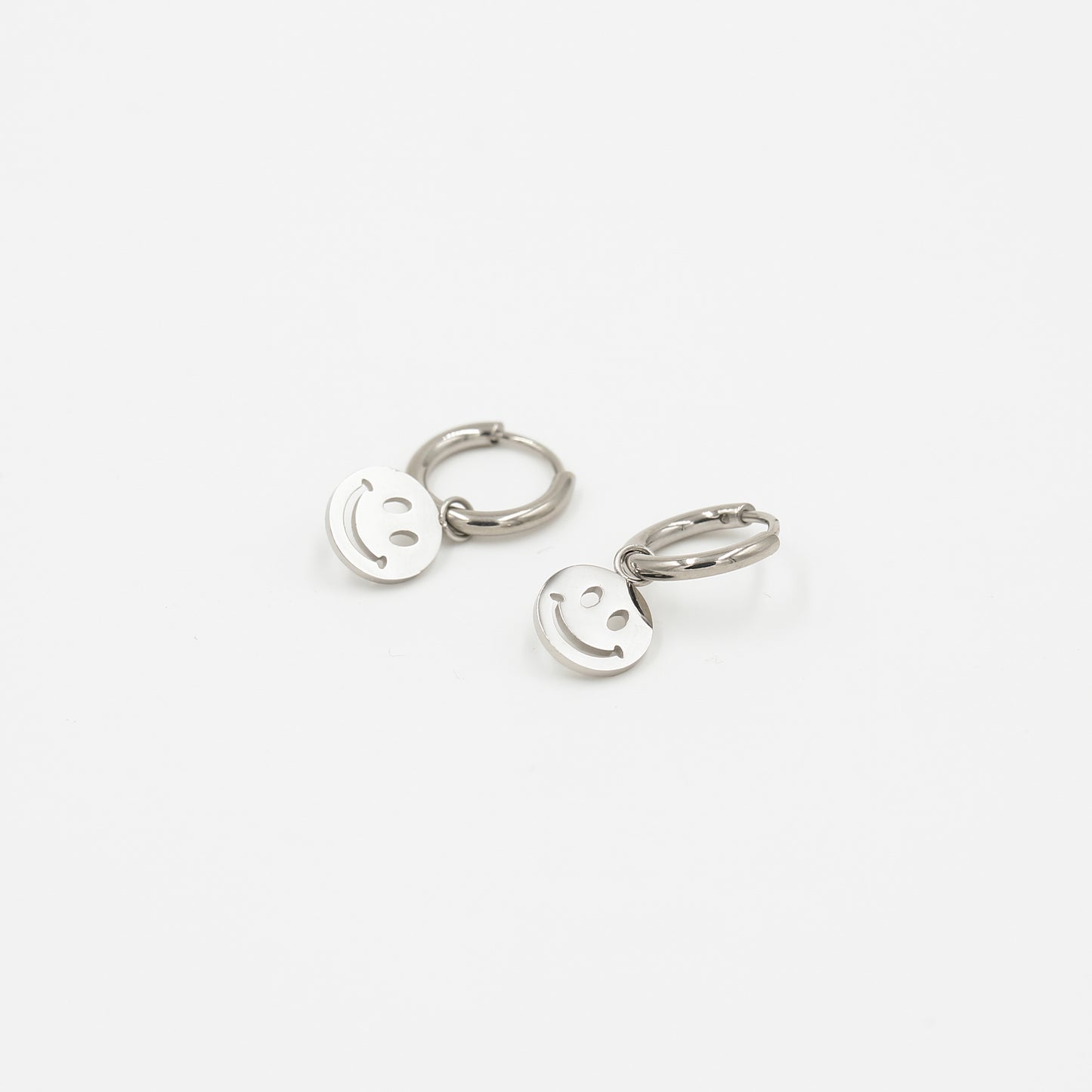 Oorbellen Smile stainless steel
