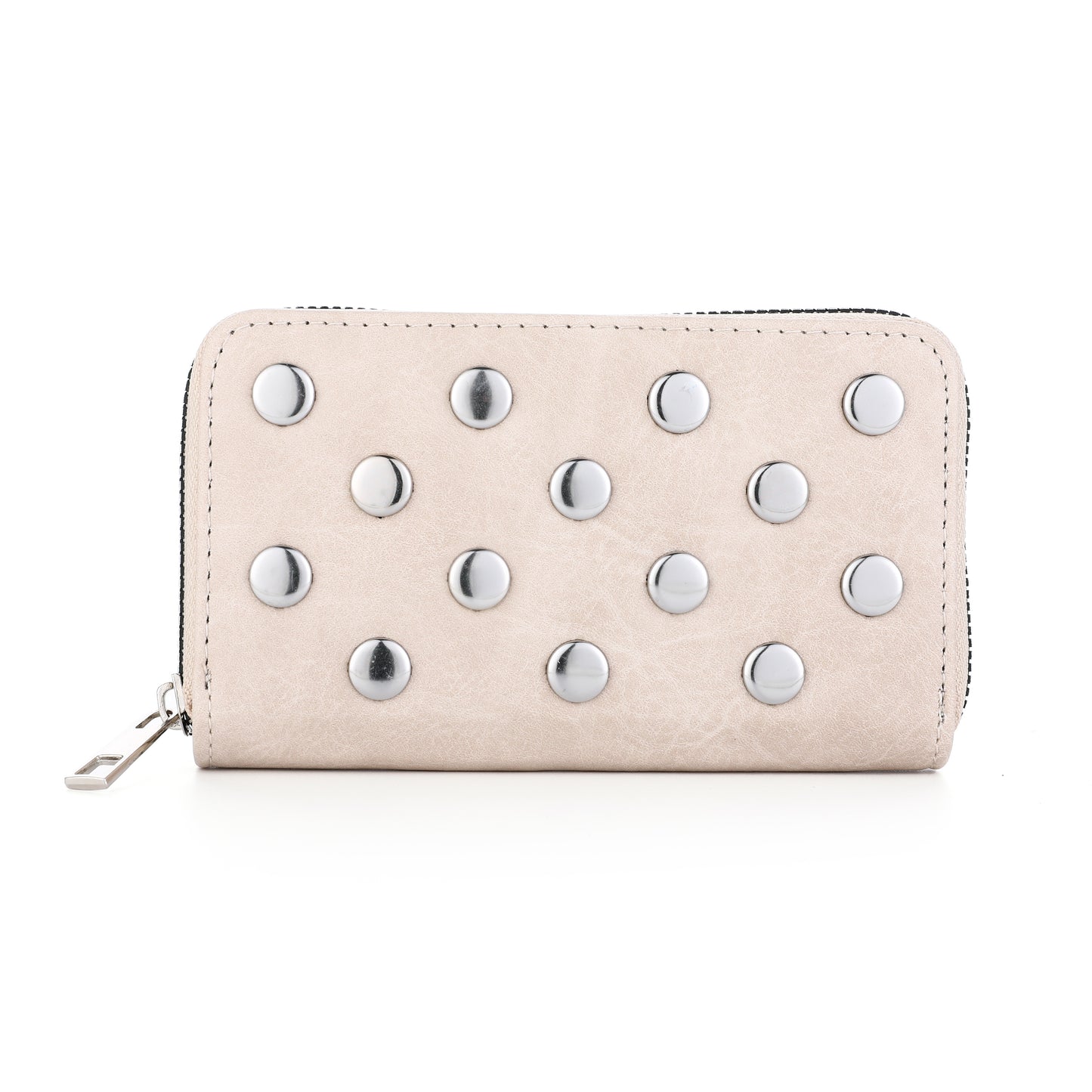 Portemonnee met studs PU