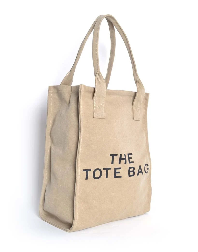 Canvas shopper- TOTE BAG