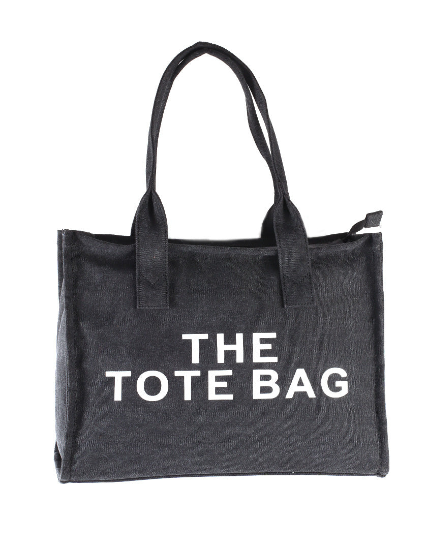 Canvas shopper THE TOTE BAG