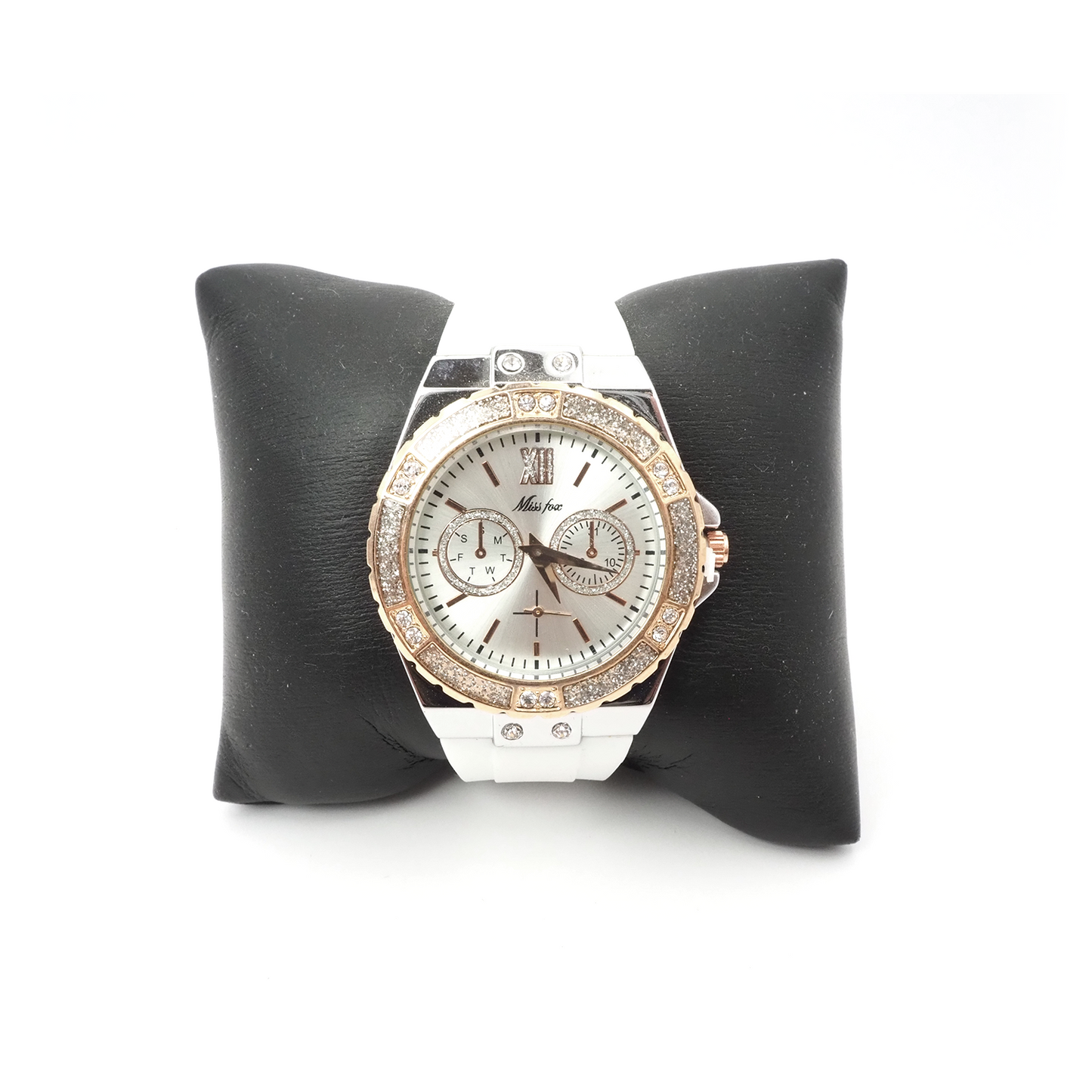 Horloge met strass steentjes