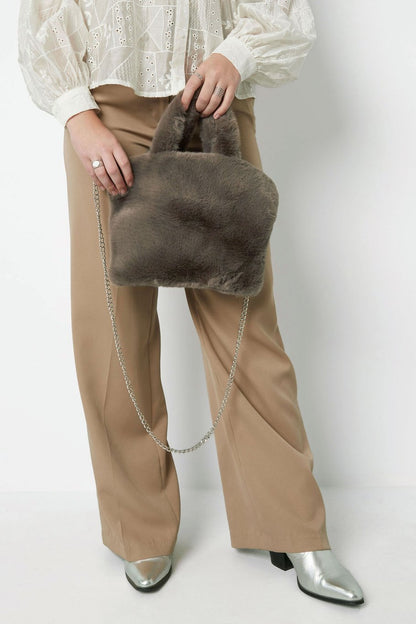 Faux fur tasje