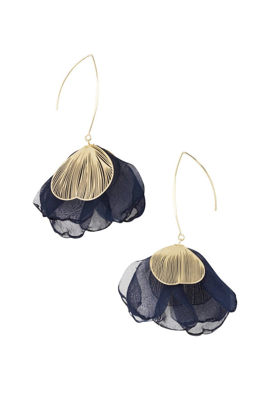 Charming flower oorbellen