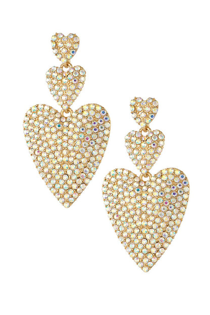 "Falling for you" oorbellen