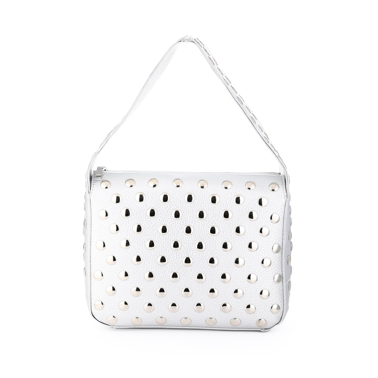 Handtas/schoudertas met studs PU