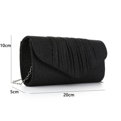Schoudertas/clutch sparkling
