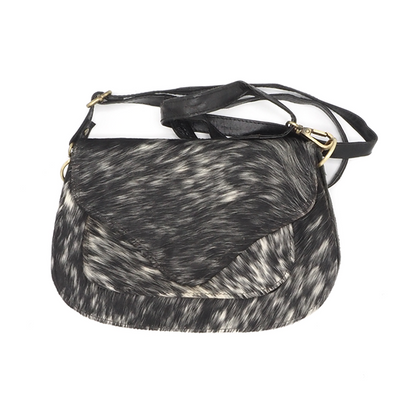 Lederen schoudertas/crossbody koeienhuid