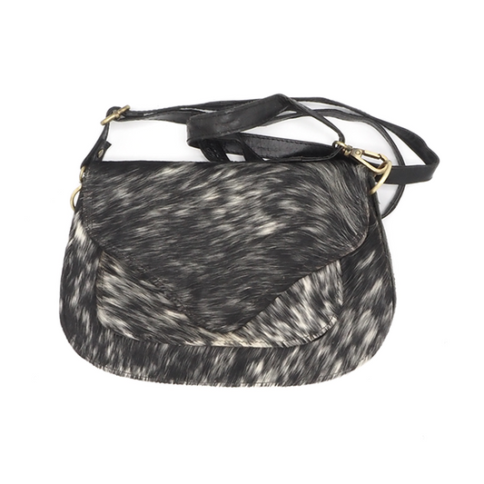 Lederen schoudertas/crossbody koeienhuid
