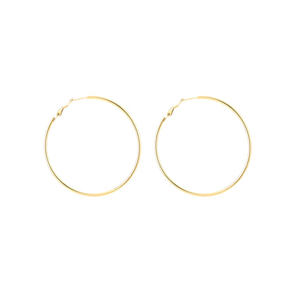 Oorbellen ringen stainless steel en nikkelvrij