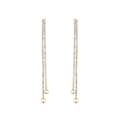 Strass oorbellen