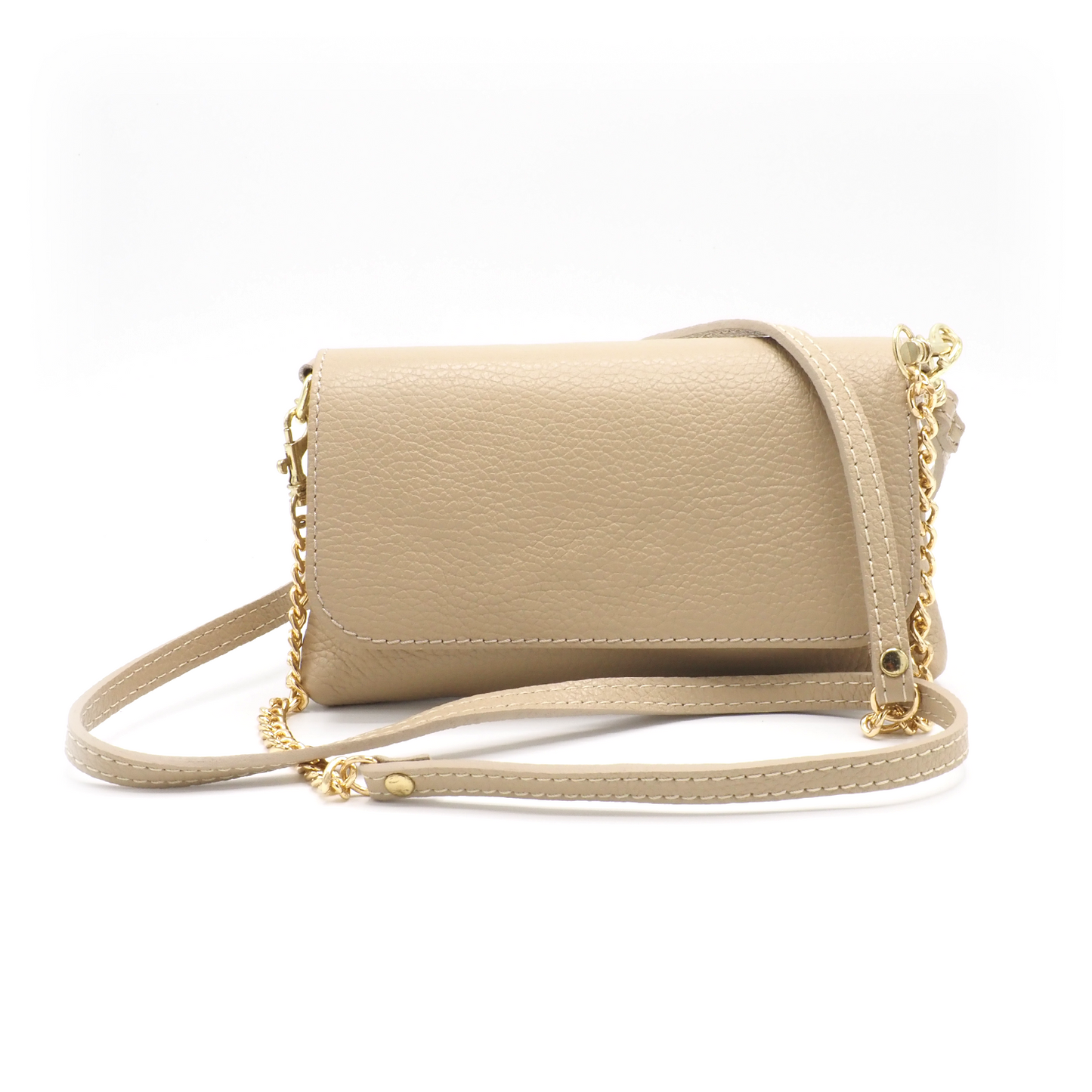 Leren schoudertas/crossbody