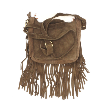 Leren koeienhuid-tas/crossbody