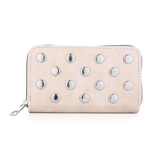 Portemonnee met studs PU