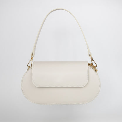 100% leren schoudertas