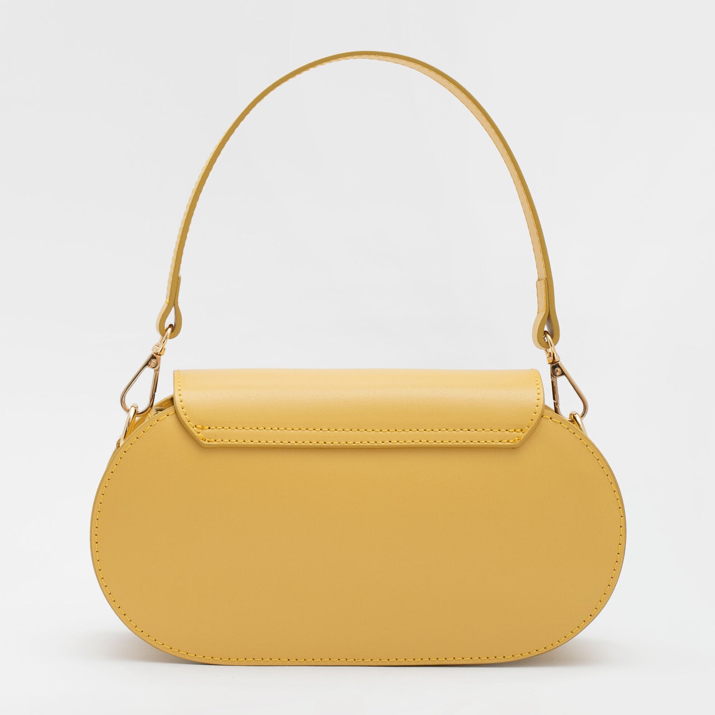 100% leren schoudertas