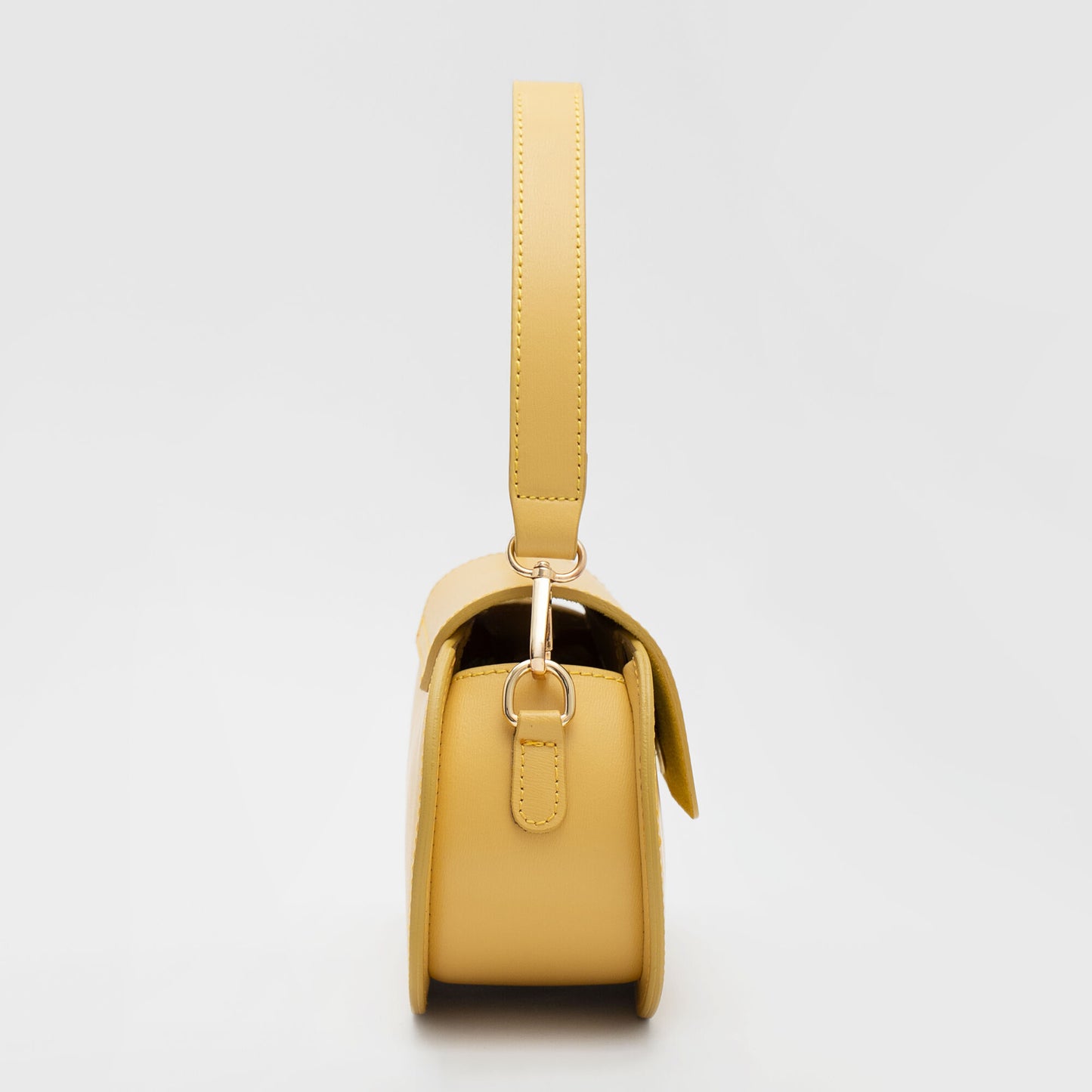 100% leren schoudertas