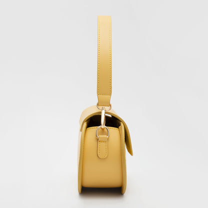 100% leren schoudertas