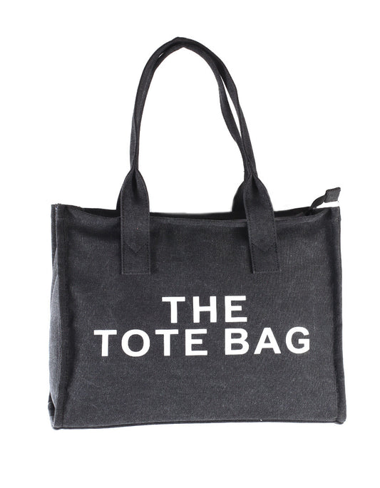 Canvas shopper THE TOTE BAG
