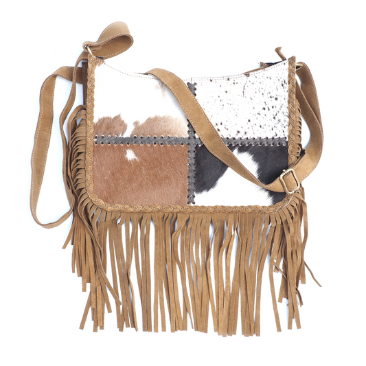 Crossbody Schoudertas met Franjes