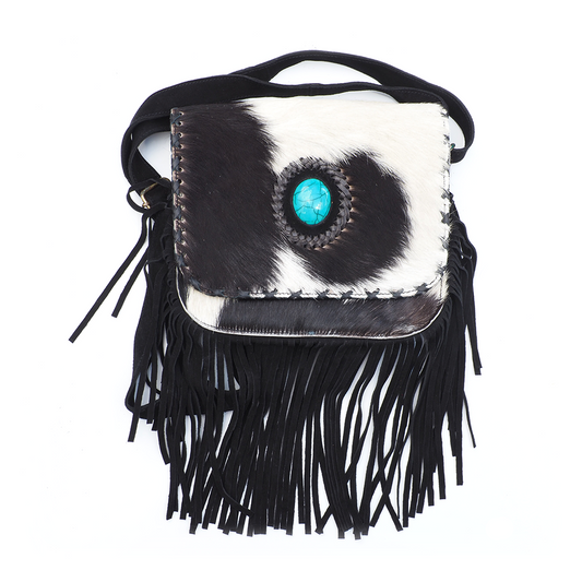 Stoere Boho/Western crossbody tas