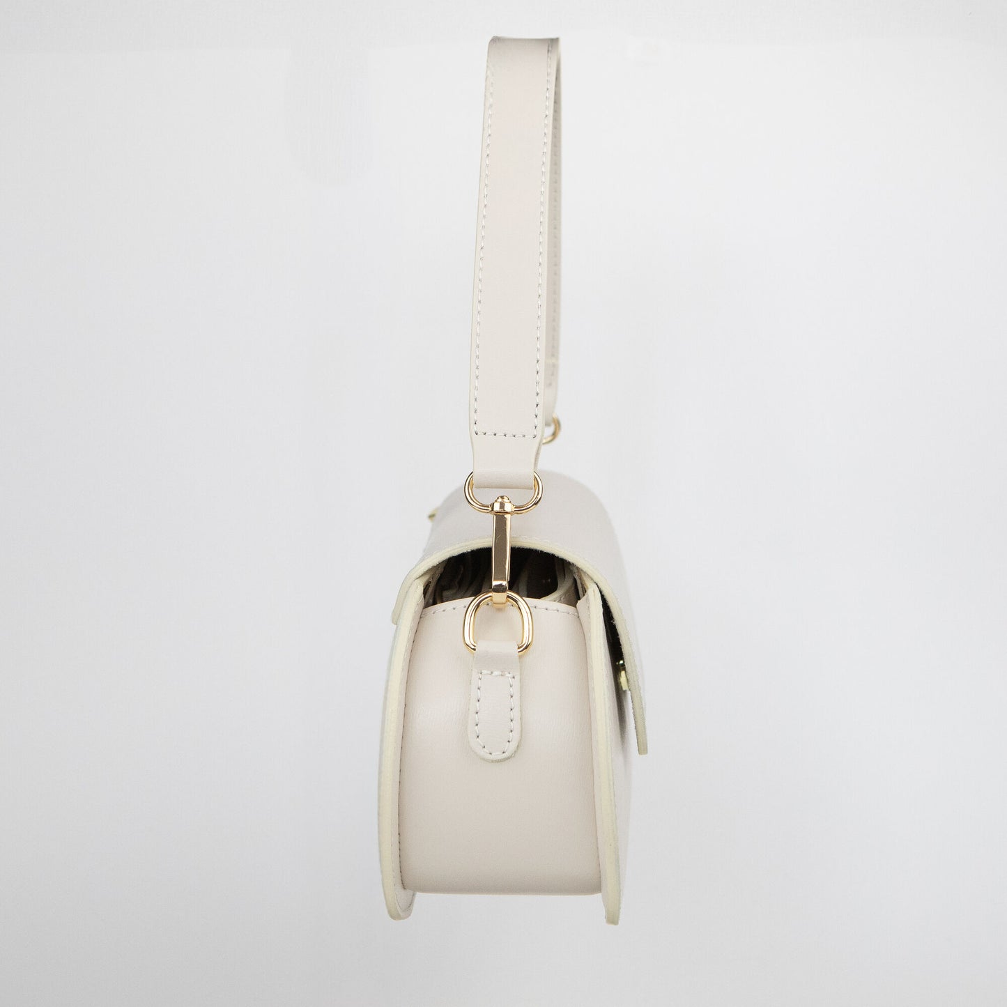 100% leren schoudertas